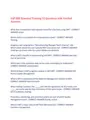 SAP ERP Essential Training 32 Questions with Answers - DocMerit