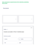 HCR 240 EXAM 39 QUESTIONS WITH VERIFIED ANSWERS 2025/2026,100%CORRECT