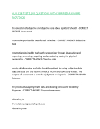 NUR 218 TEST 1|48 QUESTIONS WITH VERIFIED ANSWERS 2025/2026,100%CORRECT