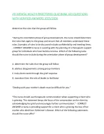 ATI MENTAL HEALTH PROCTORED QUIZ BANK 403 QUESTIONS WITH VERIFIED ANSWERS 2025/2026,100%CORRECT