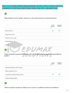 WGU C215 OPERATIONS MANAGEMENT 2025/2026 UPDATED EXAM BUNDLE (CHAPTER 4,7,10,11 & PVDC EXAM) CURRENTLY TESTING QUESTIONS ACCURATELY SOLVED | GRADED A