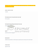 OREGON STATE BOARD ACTUAL 2025 PRACTICE EXAM NAIL TECHNOLOGY WITH ACCURATE SOLUTIONS