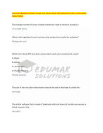 NV STATE BOARD THEORY PRACTICE EXAM (NAIL TECHNOLOGY) WITH ACCURATE SOLUTIONS