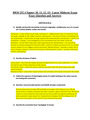 A&P II, BIOS 252(Chapter 10, 11, 12, 13) : Latest Midterm Exam Essay Questions & Answers: Anatomy and Physiology II