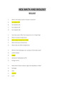 HESI MATH AND BIOLOGY|Latest Version