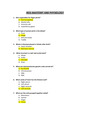 HESI ANATOMY AND PHYSIOLOGY