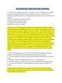 HESI PEDIATRIC QUESTIONS/ANSWERS.