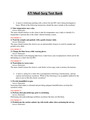 ATI Med-Surg Test Bank Questions with Answers and Rationales| Latest Update