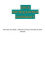 NOVA SOUTHEASTERN UNIVERSITY        Med Surg Test Bank - Summary Primary Concepts Of Adult Nursing
