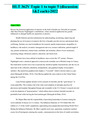 HLT 362V Topic 1 to topic 5 (discussion 1&2 each)-2022