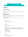NURS 4130- shadow health uncomplicated delivery-complete 2022