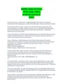 NBME CBSE ACTUAL TEST-with 100% verified answers-2022