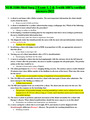 NUR 3180-Med Surg 2 Exam 1, 2 & 3-with 100% verified answers-2022