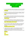 PALS Updated FINAL EXAM -with 100% verified answers-2022