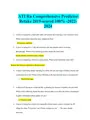 ATI RN Comprehensive exams-10 different versions -2024-2025