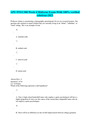 APU PSYC300 Week 4 Midterm Exam-With 100% verified solutions-2023