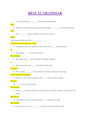 HESI A2 GRAMMAR QUESTIONS AND ANSWERS