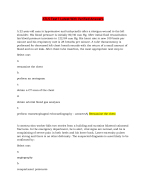 ATLS Test 1 Latest With Verified Answers