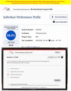 Actual ATI RN Adult Medical Surgical (Med-Surg) Exam 2023-2026 100 Questions & Answers