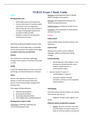 NUR211 Exam 1 Study Guide