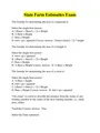 State Farm Estimatics Exam | 100% Correct Answers