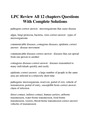 LPC Review All 12 chapters Questions With Complete Solutions