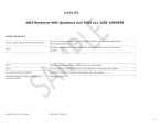 IMSA Workzone With Questions And 100% ALL SURE ANSWERS