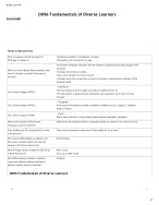 D096 Fundamentals of Diverse Learners _ Questions With 100- Correct Answers.pdf