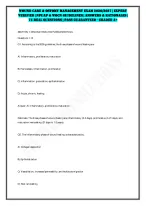 Wound Care & Ostomy Management Exam Actual Exam 2026/2027 | Expert Verified Most Tested | NPUAP &