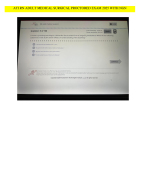 All Verified ATI RN Adult Medical Surgical 2023/2025 Proctored Exam with NGN | 100 Questions and Correct Answers | RN ATI Adult Med-Surg Exam with NGN