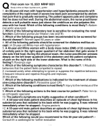 Maternity HESI Case Study Questions and Complete Solutions