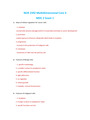 NUR 2392 / NUR2392: Multidimensional Care II / MDC 2 Exam 1 Review (Latest 2021 / 2022) Rasmussen