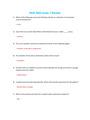 NUR 2063 / NUR2063 Exam 1: Essentials of Pathophysiology Exam 1 Review (Latest 2022/2023) Rasmussen