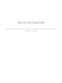 BIOL 141 Unit 3 Study Guide