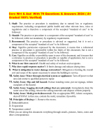 Iicrc Wrt & Asd  With 79 Questions & Answers 2024 ( A+ Graded 100% Verified)