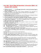 Iicrc Wrt  Exam With 46 Questions & Answers 2024 ( A+ Graded 100% Verifid)