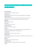 HCB TEST 6 EXAM QUESTIONS WITH COMPLETE SOLUTIONS VERIFIED GRADED A+