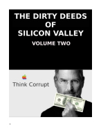 The Dirty Deeds Of Silicon Valley
