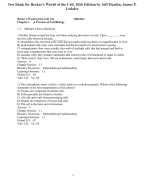 Test Bank for Becker's World of the Cell, 10th Edition by Jeff Hardin, James P.  Lodolce