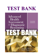 Test Bank For Advanced Health Assessment and Diagnostic Reasoning Fourth Edition