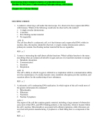 TEST BANK FOR UNDERSTANDING PATHOPHYSIOLOGY Huether & McCance: Understanding Pathophysiology,6th Ed