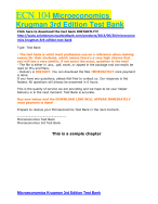 ECN 104 Microeconomics Krugman 3rd Edition Test Bank