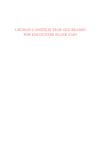 I HUMAN-C-SMITH 33 YEAR OLD REASON FOR ENCOUNTER FLANK PAIN