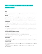 HIUS 222 QUESTIONS AND ANSWERS, UPDATED AND VERIFIED, ALREADY GRADED A+