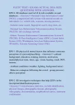 FLETC TEST 1 EXAM (ACTUAL 2024-2025) QUESTIONS WITH ANSWERS. - DocMerit