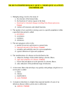 NR 283 PATHOPHYSIOLOGY QUIZ 1,2,3,4,5-CHAMBERLAIN-LATEST