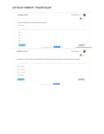 ATI TEAS VERSION 7 ACTUAL MATH EXAM QUESTIONS AND ANSWERS 2024-2025