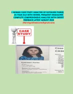 A 26 Year Old Female Presenting Frequent Severe Headaches: Week # 9 iHuman Case Study | With Compre