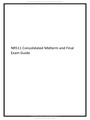 NR511 Consolidated Midterm and Final Exam Guide 2021