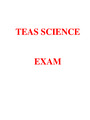 ATI TEAS 7 SCIENCE EXAM 2022-2023